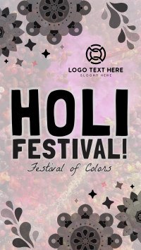 Mandala Holi Festival of Colors Instagram Reel Preview