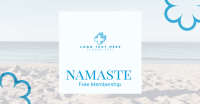 Namaste Yoga Membership Facebook ad Image Preview