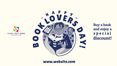 Book Lovers Day Sale Facebook event cover Image Preview