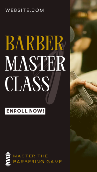 Barber Masterclass TikTok Video Preview