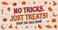 Trick or Treat Sale Facebook ad Image Preview
