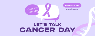 Cancer Awareness Discussion Facebook cover Image Preview