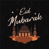 Eid Blessings Instagram post Image Preview