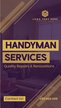 Handyman Services YouTube Short Preview