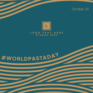 Flowy World Pasta Day Instagram post Image Preview