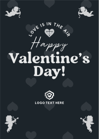 Valentines Cupid Flyer Design