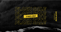 Flash Sale Yellow Facebook Ad Design