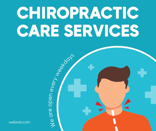 Chiropractic Care Facebook Post Design Image Preview