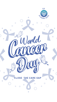 World Cancer Reminder Instagram Story Design