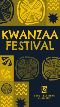 Tribal Kwanzaa Festival Facebook story Image Preview