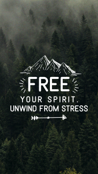Free Your Spirit Facebook story Image Preview