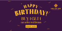 Happy Birthday Promo Twitter post Image Preview