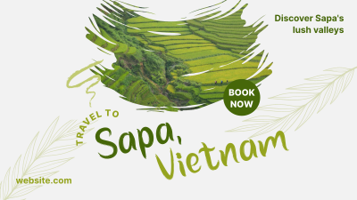 Sapa Vietnam Travel Facebook event cover Image Preview