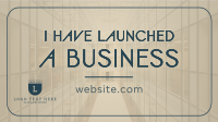Minimalist Business Launch Facebook event cover Image Preview