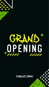 Street Grand Opening Facebook Story Design