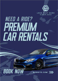 Premium Car Rentals Flyer Image Preview