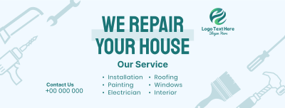 Your House Repair Facebook cover Image Preview
