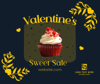 Valentines Cupcake Sale Facebook post Image Preview