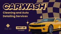 Carwash Cleaning Service Video Image Preview