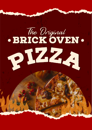 Brick Oven Pizza Poster Image Preview