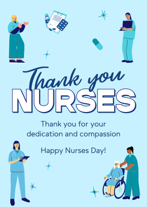 Celebrate Nurses Day Poster Image Preview