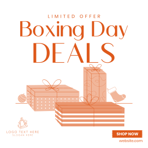 Boxing Day Deals Instagram post Image Preview