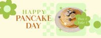 Cute Pancake Day Facebook cover Image Preview
