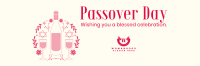 Celebrate Passover Twitter header (cover) Image Preview