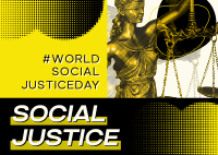 Maximalist Social Justice Postcard Image Preview