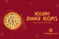 Holiday Pizza Special Pinterest board cover Image Preview