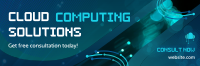 Cloud Computing Solutions Twitter Header Image Preview