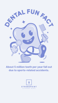 Tooth Fact Facebook Story Design