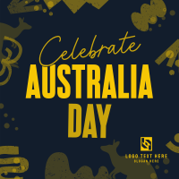 Celebrate Australia Instagram Post Design