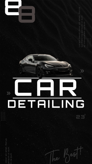 Supercar Detailing Facebook story Image Preview
