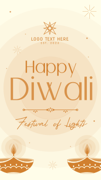 Happy Diwali Instagram Reel Image Preview