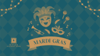 Mardi Gras Celebration Facebook event cover Image Preview