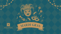 Mardi Gras Celebration Facebook event cover Image Preview