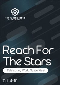 Celebrate Space Week Poster Image Preview