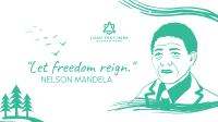 Nelson Mandela  Freedom Day Facebook event cover Image Preview