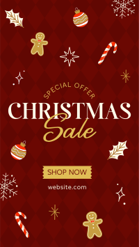 Christmas Eve Sale Instagram Reel Design