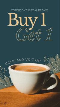 Smell of Coffee Promo Instagram Story Design