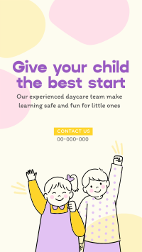 Quirky Daycare Center TikTok video Image Preview