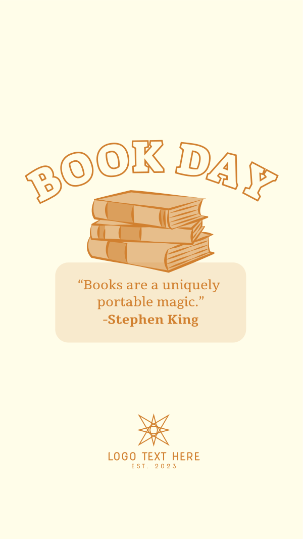 Books Lovers Quote Instagram Story Design Image Preview