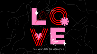 Valentine's Date Facebook Event Cover Design