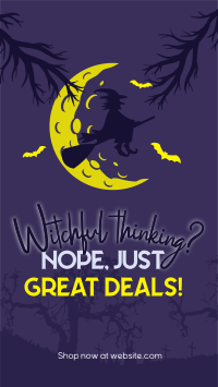 Witchful Great Deals Facebook story Image Preview