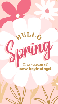 Spring Has Sprung Facebook story Image Preview