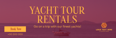 Relaxing Yacht Rentals Twitter header (cover) Image Preview
