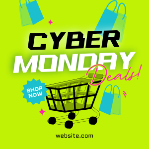 Cyber Monday Deals Instagram post Image Preview