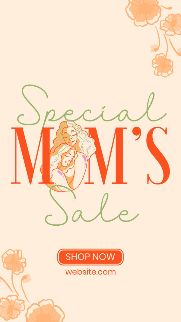 Special Mom's Sale Instagram Story Design