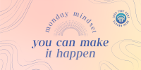 Monday Mindset Quote Twitter post Image Preview